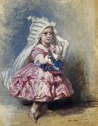 Franz Xaver Winterhalter Princess Beatrice oil on canvas